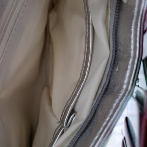 Wedding season 💞👰Rinaldi EuC grey clutch purse with bonus - Picture 5 of 7